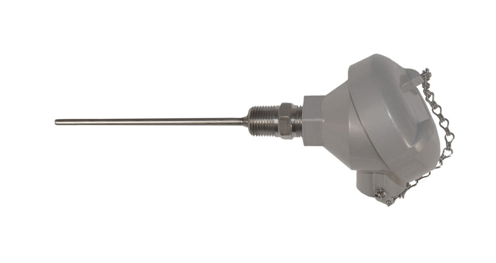 .250" (1/4") 100 Ohm Industrial RTD Probe 103108JF - 08"