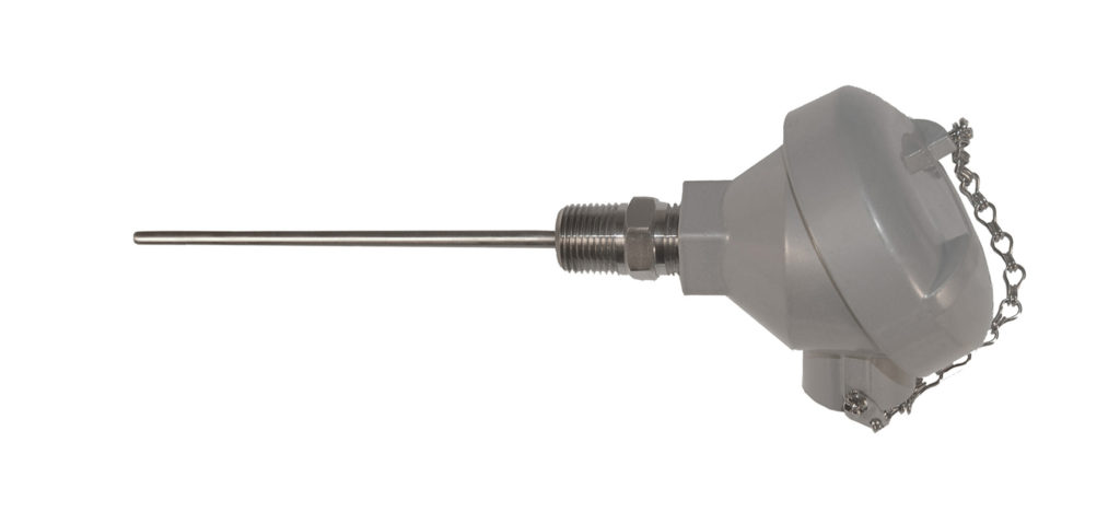 .250" (1/4") 100 Ohm Industrial RTD Probe 103108JF - 18"