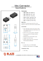 Mini Connector Datasheet